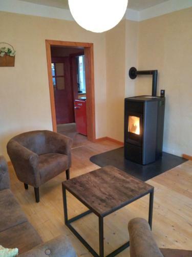 Ferienhaus In Gro�em Garten