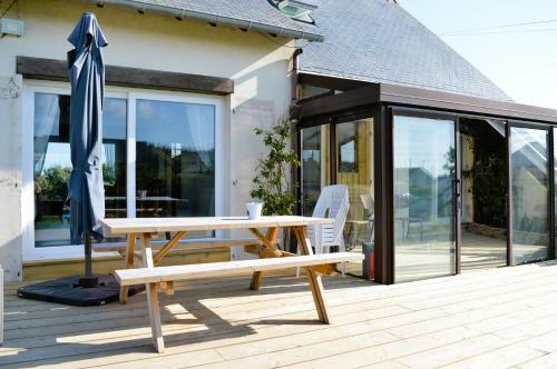 La Maison Pench�e, Avec Jardin � 50m de La Plage