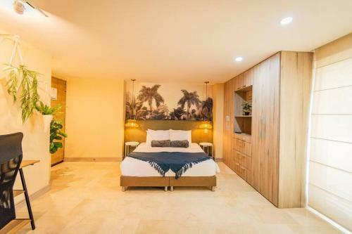 Apartamento Stylish Loft, Balcony, Fast Internet, Parking