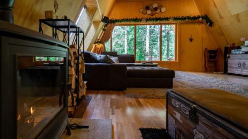 Forest House Stella - A Frame Cabin