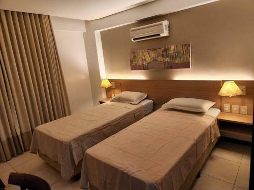 Apartamento Flat de 2 Quartos Com Linda Vista-mar P�-na-areia!