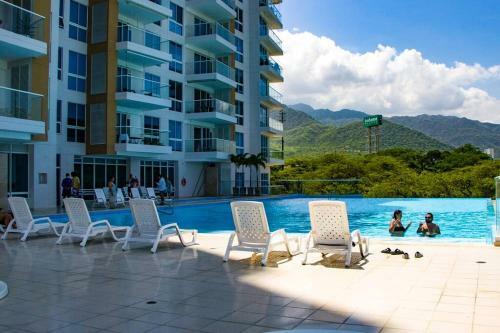 Beautiful Apartment With Sea View And Nice Pool