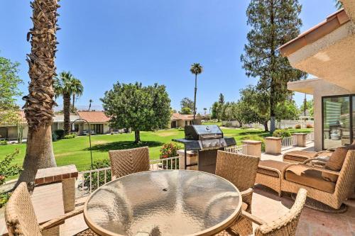 Chic Palm Desert Resort Home Steps To Pool!