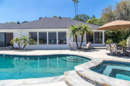 Villa Luxurious Los Angeles Home-panoramic View-pool-spa