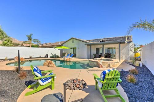 Chic Palm Springs Escape With Pool And Mtn Views!