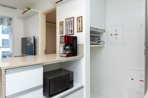 Apartamento de 1 Quarto - Edif�cio Metropolitan Barcelona - Jardim Goias - Mb306b