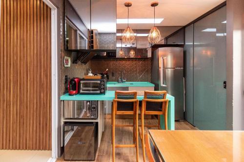 Apartamento Confort�vel De 02 Quartos No Edif�cio The Expression - Setor Bueno - Th502