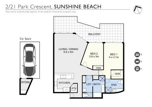 Unit 2 21 Park Cres Modern Stylish Apartment
