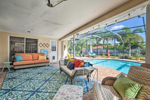 Cape Coral Haven Heated Pool, Covered Lanai!