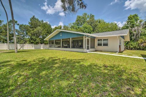 Riverview Homosassa Escape With Dock And Lanai!