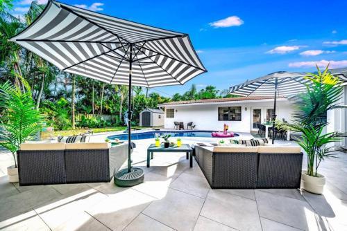 Chic Pool Oasis Getaway