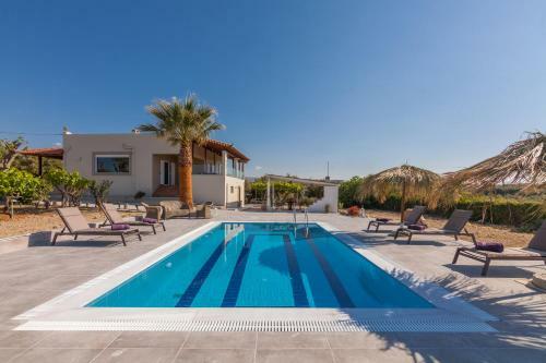 Vineyard Pool Villa Sea View Crete