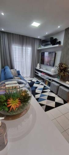 Apartamento Requinte E Conforto Com M�veis Novos E Vista Mar