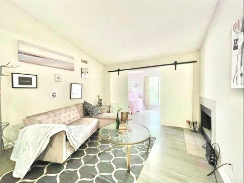 Lovely Barn Door Sunroom!