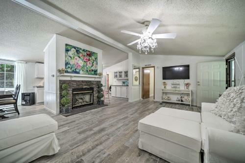 Tranquil Creekfront Bryson City Home With Grill