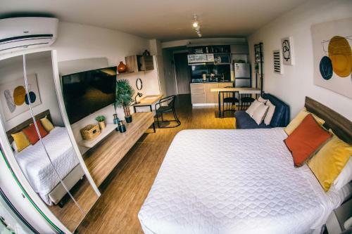 Apartamento �studio Con Balc�n Y Piscina!
