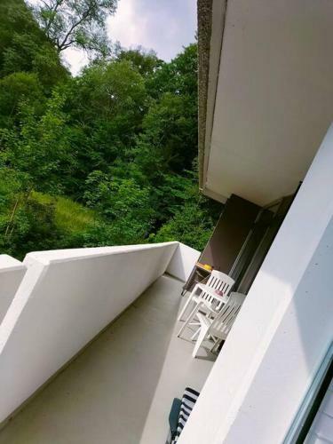 Apartamento Ferienwohnung Burgbergblick
