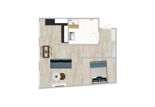 Bright Vilnius Old Town Apartment
