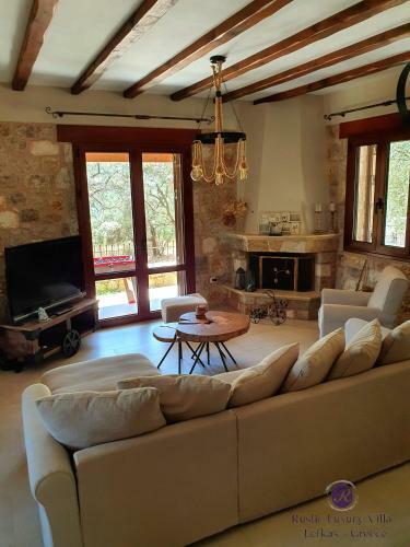 Rustic Luxury Villa Lefkas Greece