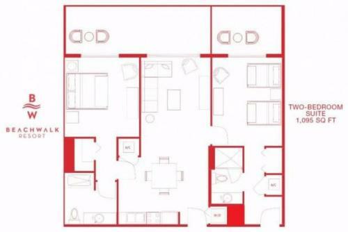2803ab Yg Chic 2 Br 2bth Water Views Modern Kitchen Balcony Gym Pool 28th Fl 2803ab