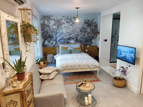 Superbe Appartement Avec Jacuzzi Avec Jardin Priv�