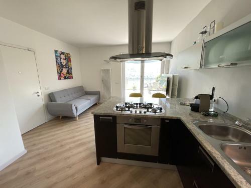 Apartamento Terrazza Vista Lago Di Caldonazzo Con Giardino