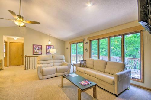 Lakefront Eldon Home With Private Boat Dock!