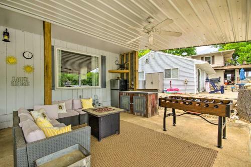 Lakefront Sunrise Beach Home With Private Dock!