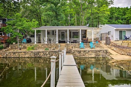 Lakefront Sunrise Beach Home With Private Dock!