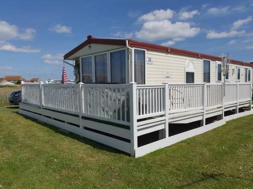 Newly Refurbished 6 Berth Caravan On The Grange