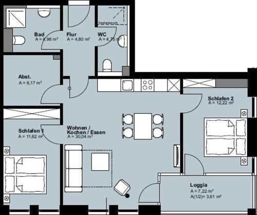 Apartamento Residenz Bollwark 2 1