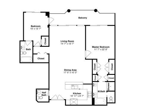 Apartamento Port21002