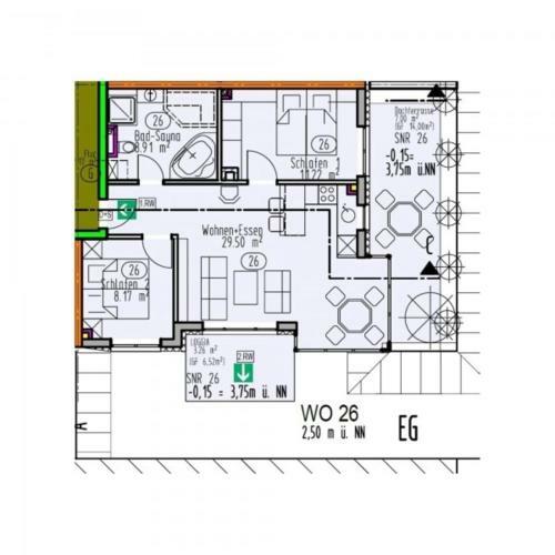 Apartamento Sonnendeck 26 - A69844