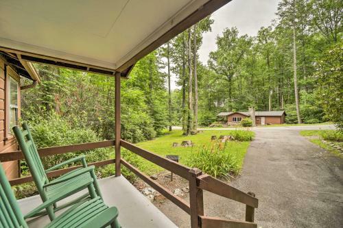 Pet-friendly Maggie Valley Cabin With Fire Pit!
