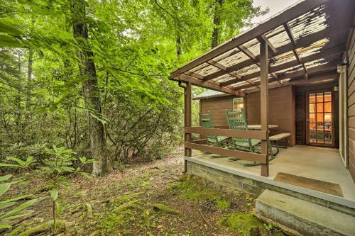 Pet-friendly Maggie Valley Cabin With Fire Pit!
