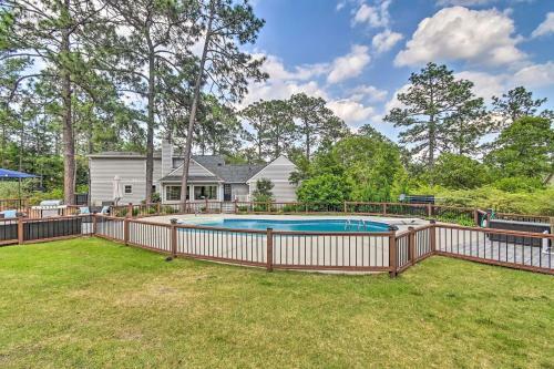 Peaceful Southern Pines Home With Pool And Yard!