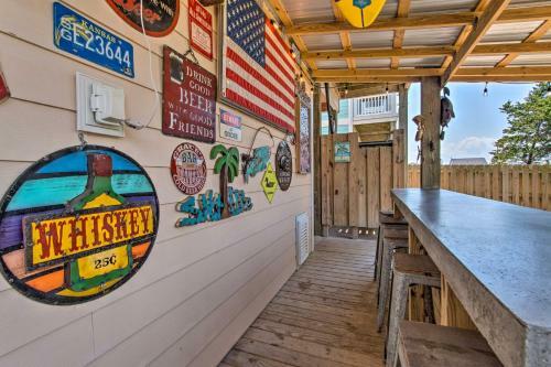 Surf City Escape With 6 Decks Steps From Beach
