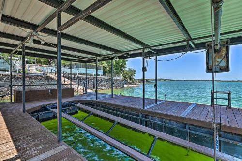 Lakefront Brownwood Home With Private Boat Dock
