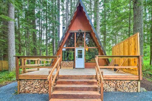 Tahoma A-frame Cabin With Hot Tub And Fire Pit