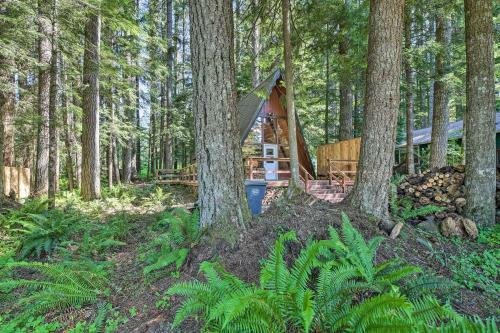 Tahoma A-frame Cabin With Hot Tub And Fire Pit