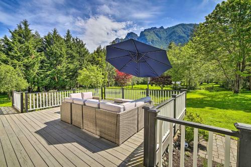 Riverside North Bend Oasis Stunning Mtn View