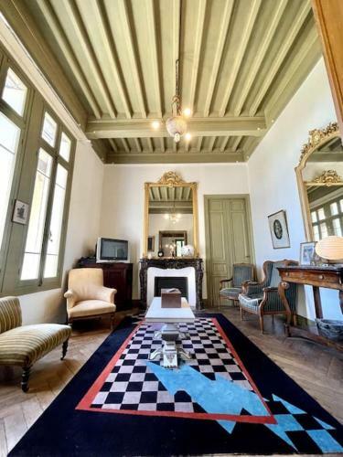 Villa Le Camign�, Ch�teau, Vue Pyr�n�es