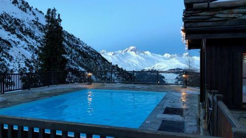 Apartamentos Arc 1950 - Suite De Prestige - Chemin�e Int�rieur