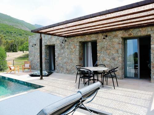 Modern Villa With Private Pool In Corsica