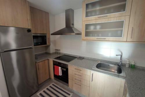 Apartamento Playa Catedrales Con Terraza