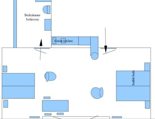 Bed & Breakfast Blue Wall Bnb