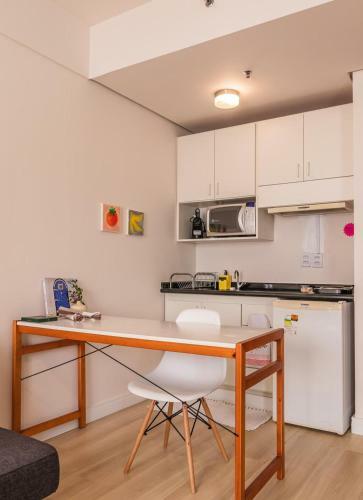 Apartamento Studio Em Andar Alto No Centro De Alphaville