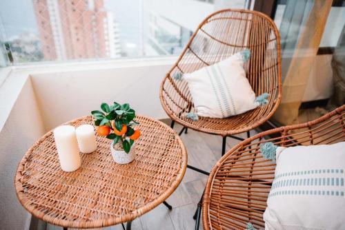 Apartamento Nuevo C�modo Acogedor, Vista Al Mar, Playa Cerca