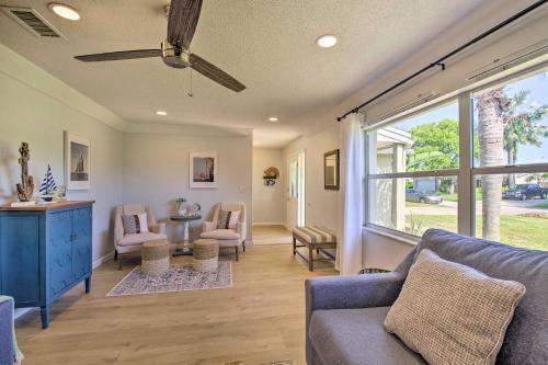 Satellite Beach Home Lanai, Walk To Beach!