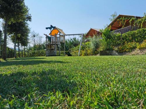 Beautiful Tent Lodge In Massignano With Private Terrace